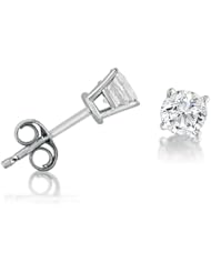 .40ct Diamond Stud Earrings set in 14K White Gold