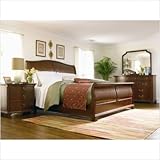 Better Homes & Gardens 8287 Set Classics Today Sleigh Bedroom Set in Cherry ....