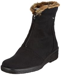 Jenny München 68552-66, Damen Stiefel, Schwarz (schwarz,natur), EU 38 2/3 (UK 5.5)