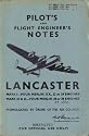 4 Pilot's Manuals: Avro Lancaster, Manchester
