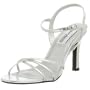 Private Collection by Dyeables Women's Riviera Sandal,Silver,9 M