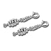 122869 BOB C. 2er Set Magnetschlie�en in 925/- Sterlingsilber