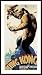 King Kong - Profile by unknown 54.00X28.75 Framed with Black Wood Frame