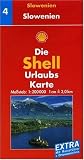  : Shell Urlaubskarte Slowenien 1 : 200 000: Mit Reisef&uuml;hrer und Ortsverzeichnis