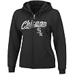 Womens Chicago White Sox Team Color Backlot Drama Hooded Sweatshirt
