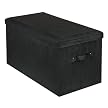 Yu Shan Seat Pad Storage Bench Black