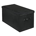 Yu Shan Seat Pad Storage Bench Black