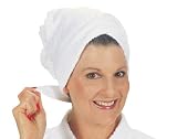 Leachco Turbini - Towel Wrap For Hair - White