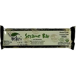 Oskri Sesame Bar with Molasses, Gluten Free, 1.86-Ounce Bars (Pack of 18)