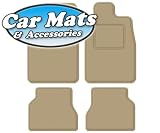Beige Tailored Specific Car Mats Ford Escort Pre 1994