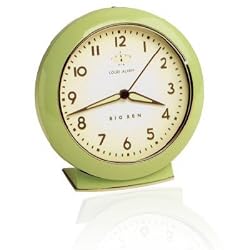 Westclox 1949 Big Ben Quartz Green Alarm Clock