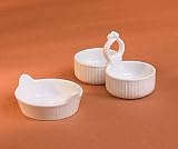 Pillivuyt 271104 Pleated Salt Cellar
