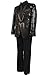 Valecos Daft Punk Costume Sequin Top Jacket Coat Attire Outfit Suit Shirt