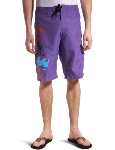 Billabong Herren Boardshort ZEBRA, NEON VIOLET, 28, G1BS48_1574 Preisvergleich
