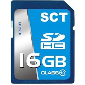Professional SCT SD SDHC 16GB (16 Gigabyte) Memory Card for Kodak Easyshare Z950 Z981 Z980 Z915 Z885 Z1085 Z712 Z812 Z1485 Z8612 Z1275 Z1285 Z1012 Z1015 with custom formatting