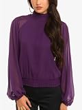 GUESS by Marciano Emma Pleated Blouse, PLUMERIA travel and leisure 41qcG9VgdeL. SL160 GUESS by Marciano Emma Pleated Blouse, PLUMERIA