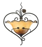 Desert Sunrise Art Glass 22 High Pocket Wall Sconce