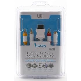 Nintendo Wii S-Video AV Cable