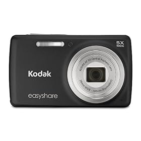 Kodak EasyShare M552 14 MP Digital Camera with 5x Optical Zoom and 2.7-Inch LCD - Black by Kodak