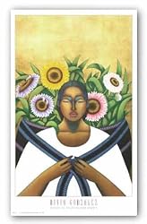 Echoes Of Unrestrained Beauty by Nivia Gonzalez 30.5"x20" Art Print Poster