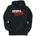 Hoodie Mens Black " Serbia NO PLACE FOR THE WEAK " Countries