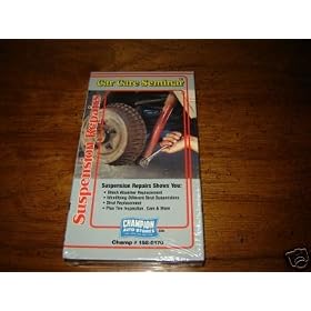 Car Care Seminars ~ Suspension Repairs {Champ # 158-0170}