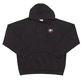 Georgia Bulldogs NCAA Goalie Pullover Hooded Sweatshirt (Black)