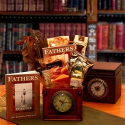 Father's Are Timeless Clock Gourmet Gift Box
