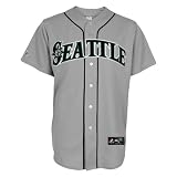 MLB Men's Seattle Mariners 2010 RC Synthetic Replica Jersey, Road Gray, 2XL