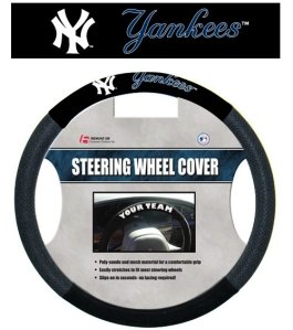 New York Yankees MLB Mesh Steering Wheel Cover