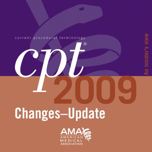 CPT 2009 Changes Archives Update: 6-10 Users