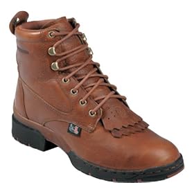 Buy Ladies Justin 6 Flexible Comfortable WP Leather Casual Lace-R Work Boots by Justin Boots