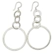 Sterling Silver Handcrafted Antique Earring 3 Inches
