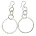 Sterling Silver Handcrafted Antique Earring 3 Inches