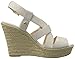Nine West Women's Jentri Synthetic Wedge Sandal