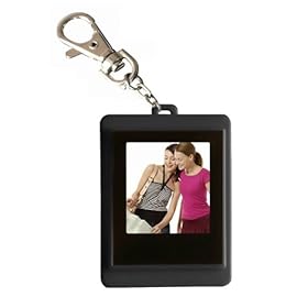 Sungale 1.5inch Digital TFT LCD Photo Keychain - Black (JC153)