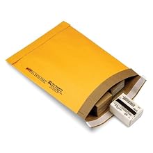 Quality Park Sealed Air Jiffy Padded Mailer, Self Seal, 9.5 x 14.5 Inches, #4, Pack of 100 (SEL85985)