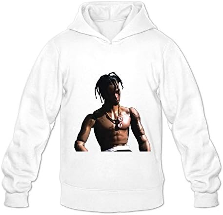 OPAND Travi$ Scott Antidote Cover Man's Cotton Hoodie White XXL