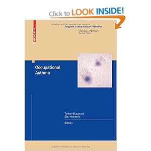 Occupational Asthma (Progress in Inflammation Research) Editor