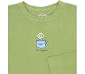 LIFE IS GOOD HOT MUG WOMENS LONG SLEEVE SHIRT Green