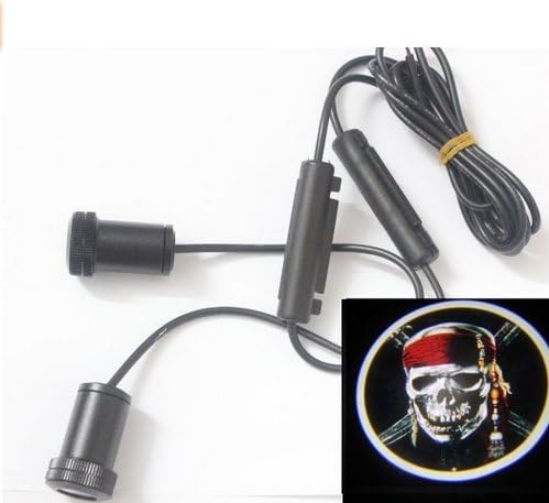 pair 4G Car Weclome Light LED Door Lamp Ghost Shadow Laser Logo