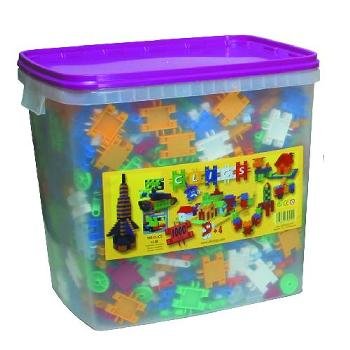 Clics Educational Bucket 1000 Pack Construction and Plans