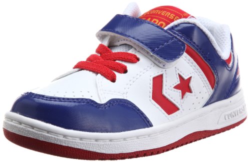 [�R���o�[�X] CONVERSE CONVERSE KID'S WEAPON KIDS WEAPON WH/PK/TQ (�z���C�g/�s���N/�^�[�R�C�Y/5)