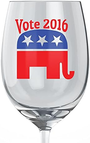 Vote 2020 Republican Wine Glass