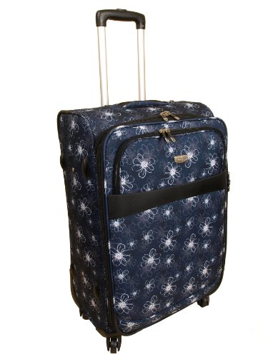 Verage Trolley Lily Beach, blau gebl&uuml;mt, 61 x 42 x 24 cm, 65 Liter, V903506061 Preisvergleich