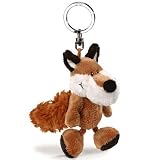 Nici 31410 - Fuchs Beanbag mit Schl&uuml;sselanh&auml;nger, 10 cm