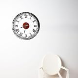 Mur-Mur Old Railway Station Wall Stickers for clock Black