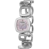 Analog Pink Dial Watch
