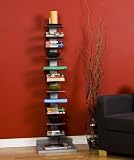 Review Southern Enterprises Inc.  / Spine Media Tower/Bookshelf - Silver