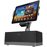 iLuv ArtStation Pro Enhanced Sound System for Samsung Galaxy Tab Series including 10.1 inch 16GB and 32GB, and 7.0 and 8.9 inch Sizes (iSM524BLK)